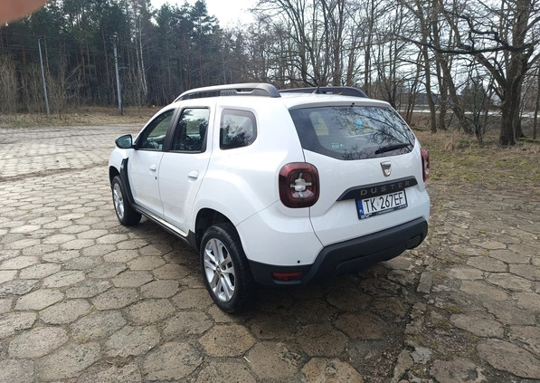 Dacia Duster cena 48900 przebieg: 120000, rok produkcji 2019 z Leśna małe 326